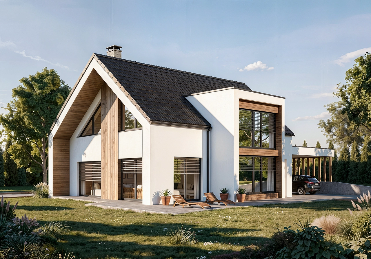 AI nadgradnja arhitekturni render